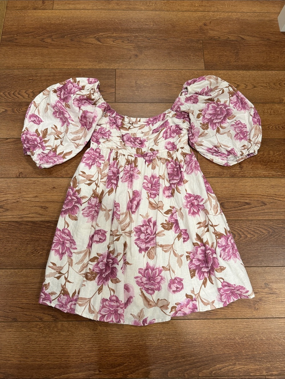 Abercrombie Emerson Puff Sleeve Mini Dress